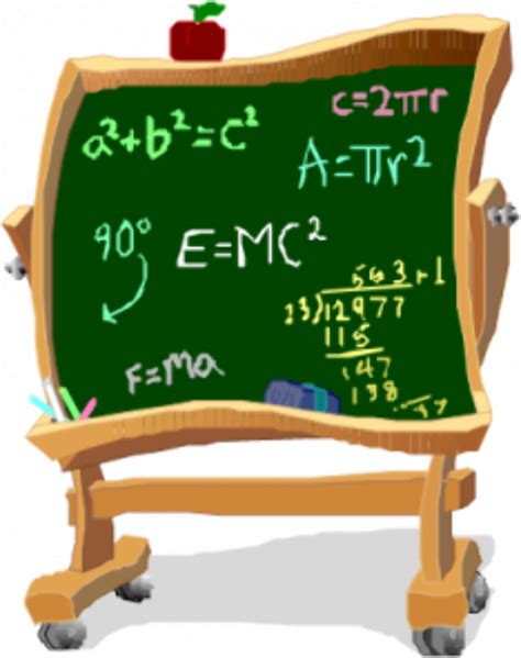 Download High Quality Chalkboard Clipart Math Transparent Png Images
