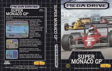 Super Monaco Gp Mega Drive Tectoy