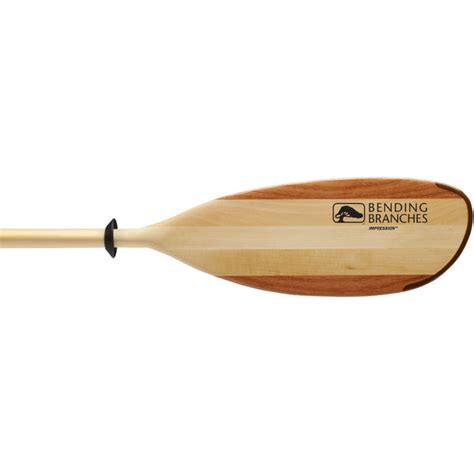 Bending Branches Impression Solo Wood 2 Piece Canoe Paddle Outdoorplay