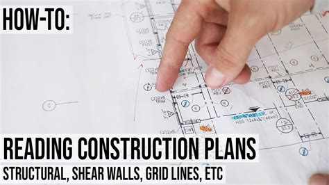 How To Reading Construction Blueprints Plans Youtube