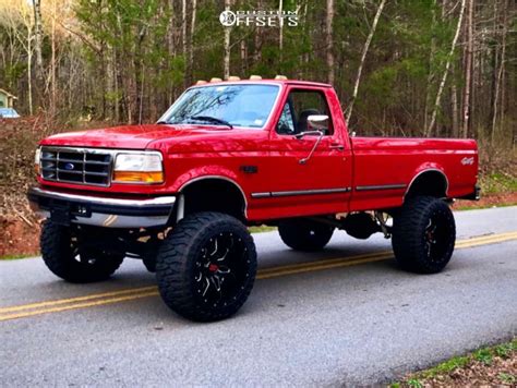 1997 Ford F 350 With 22x14 76 Havok H109 And 37545r22 Atturo Trail