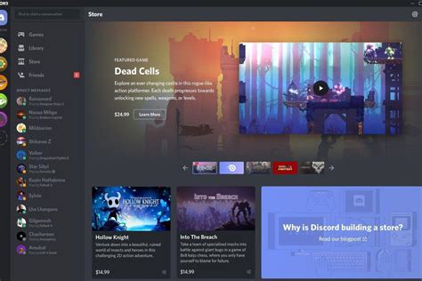 Discord starts selling PC games, unveils a universal game launcher