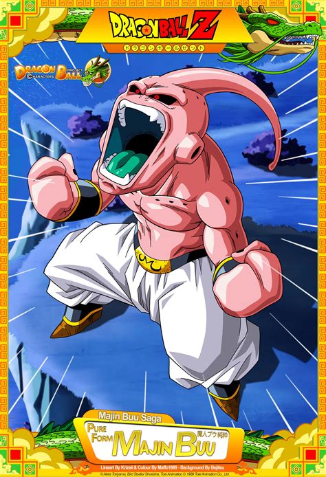 Dragon Ball Z Majin Buu Forms