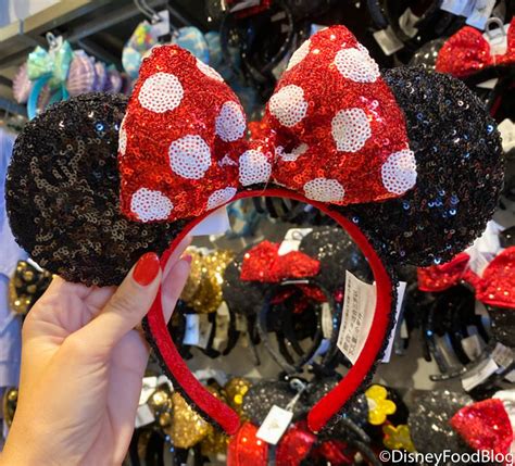 Snatch Up Disneys Sparkly Classic Minnie Mouse Ears Online Now The
