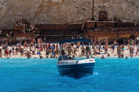 Visiting Navagio Beach Shipwreck Cove In Zakynthos Goats On The Road