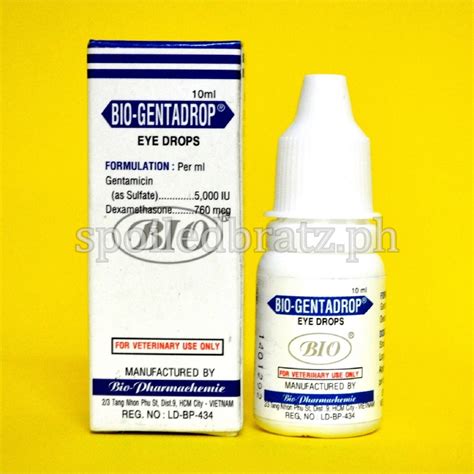 Get info of suppliers, manufacturers, exporters, traders of eye drops for buying in india. Bio-Genta Eye Drops - for eye infections in pets | Shopee ...