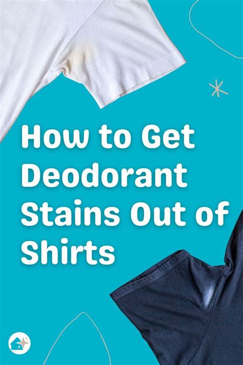 How To Get Deodorant Stains Out Of Shirts Remove Deodorant Stains