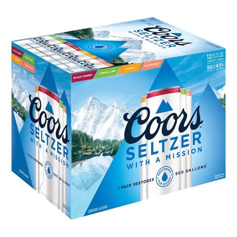 Coors Hard Seltzer Variety Pack REAL GOODS GmbH