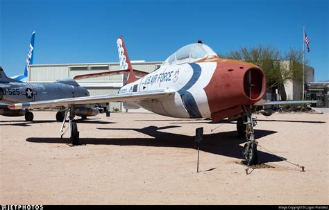 52 6563 Republic F 84F Thunderstreak United States US Air Force