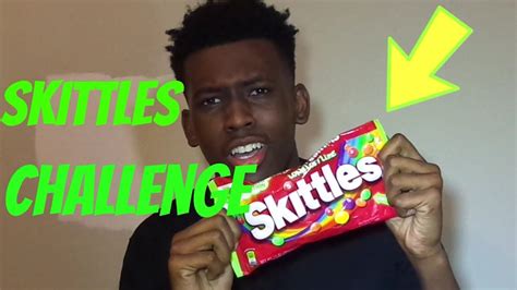 Skittles Challenge Epic Fail Youtube