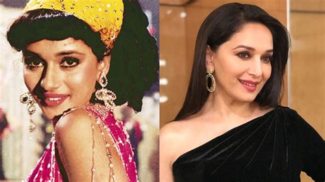 Bollywood Celebrity Madhuri Dixits Complete Beauty Evolution Madhuri