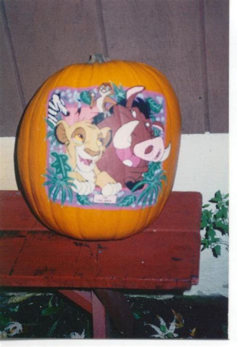 Lion King Painted Pumpkin Painted Pumpkins King Painting Paint Pumpkin