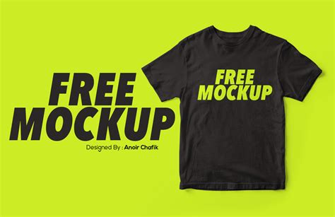 104 T Shirt Mockup Realistic Free Free Psd Mockups Generator