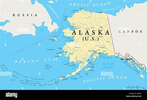 Hacer Itálico Sin Sentido Mapa De Alaska Y Canada Con Nombres Quemar