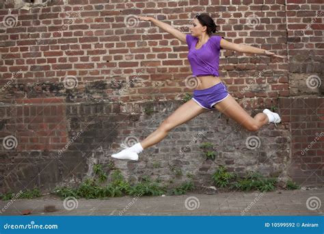 Dancer Jumping Stock Photo Image Of Jumping Active 10599592