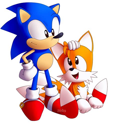 Sonic And Tails By Zoiby On Deviantart