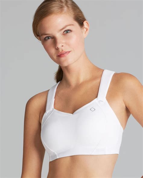 Shop the top 25 most popular 1 at the best prices! Moving Comfort Sports Bra Juno High Impact in White | Lyst