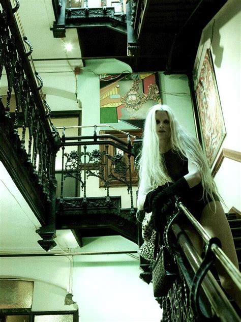 Kristen Mcmenamy In Hotel Chelsea Photographed By Steven Meisel For