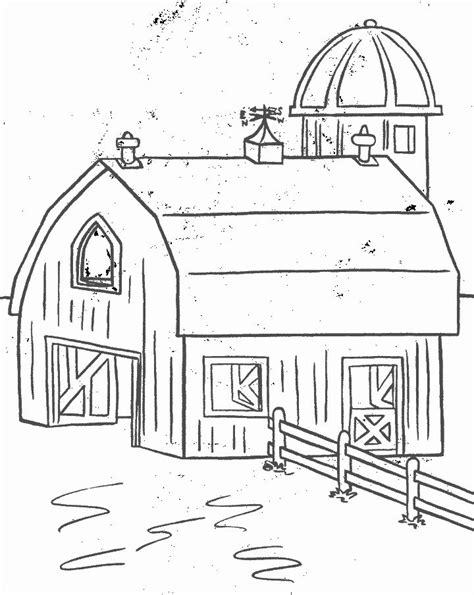 On The Farm Coloring Pages At Getdrawings Free Download