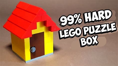 It Is Not A House How To Make A Lego Puzzle Box Youtube