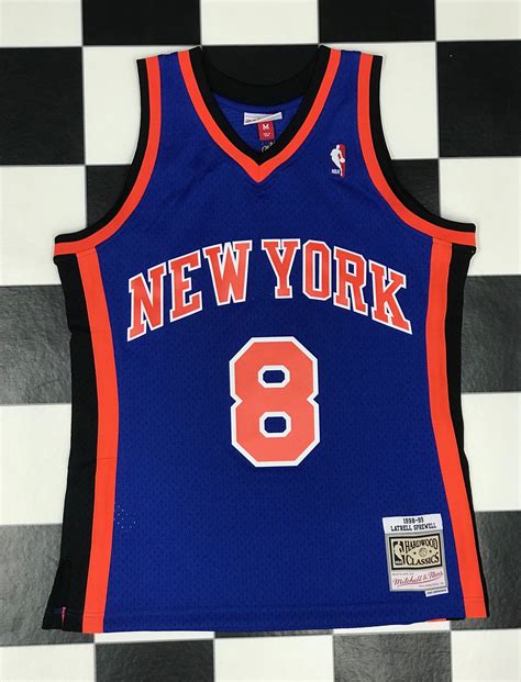 Swingman Jersey New York Knicks 1998 99 Latrell Sprewell Locker