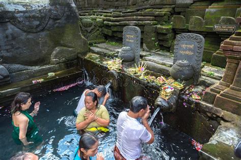 Pura Tirta Empul Temple On Bali Editorial Stock Image Image Of Outdoor Hinduism 188742529