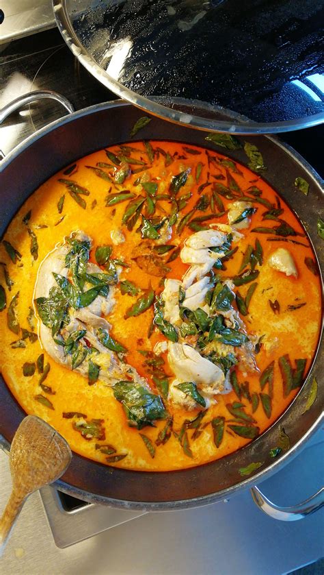 Maybe you would like to learn more about one of these? homemade red Thai curry with chicken legs and homegrown ...