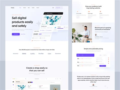 Digital Product Market Landing Page 💎 By Nazmi Javier ⚡️ For Unspace