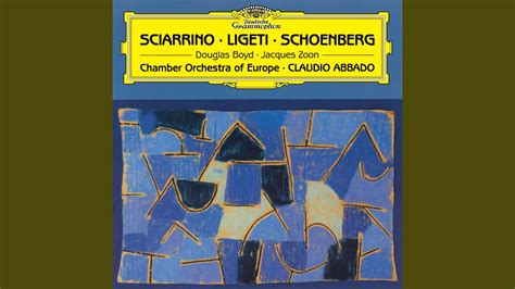 Dg Sciarrino Ligeti Schoenberg Kammersymphonie Nr 1 Etc C