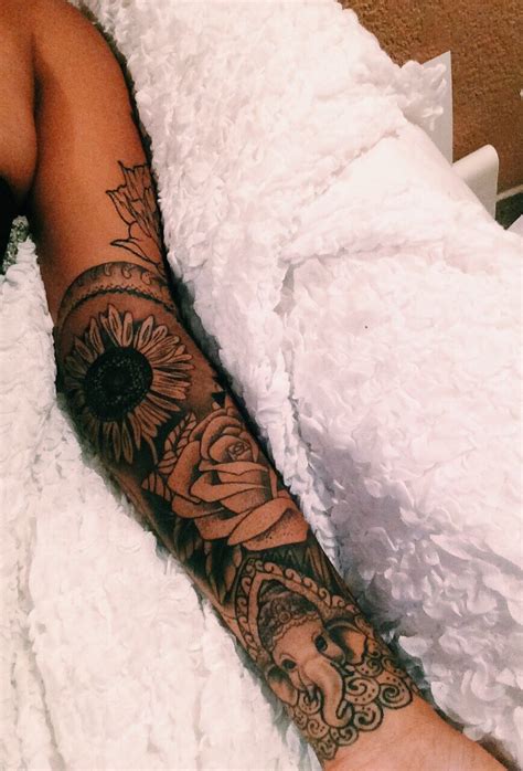 An ear tattoo also looks very much dainty and delicate as they are small, making them perfect for placing small statements. 32 Sleeve Tattoos ideas for Women - Page 5 of 32 - Ninja ...