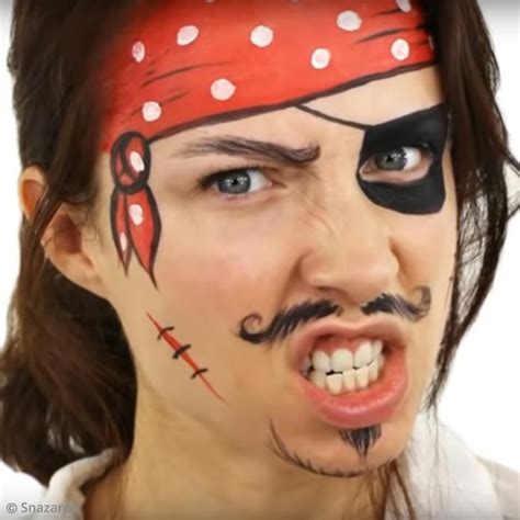 Tuto Maquillage Pirate Pour Enfant Maquillage Pirate Maquillage