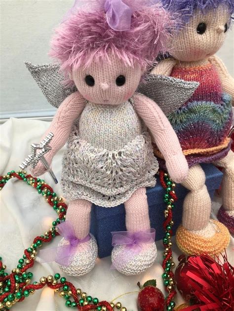 Fariba The Fairy Knitting Pattern By Gypsycream Knitted Dolls