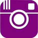 Purple Instagram Icon Icons Custom Social