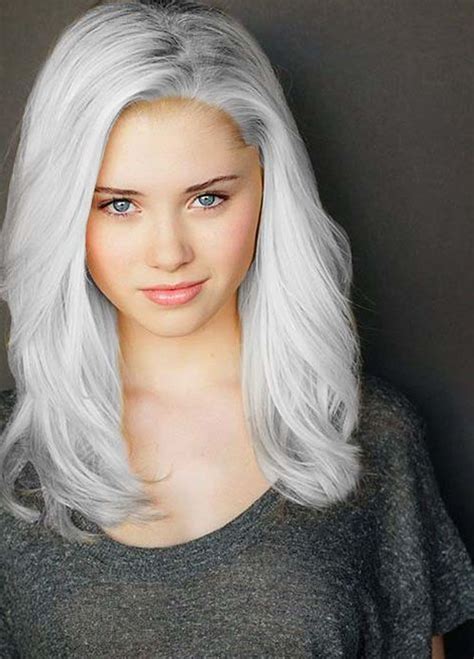 Gray Hair Color Ideas Short Long Hair Tutorial Page Of