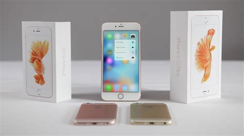 Iphone 6s And Plus Unboxing Rose Gold Youtube