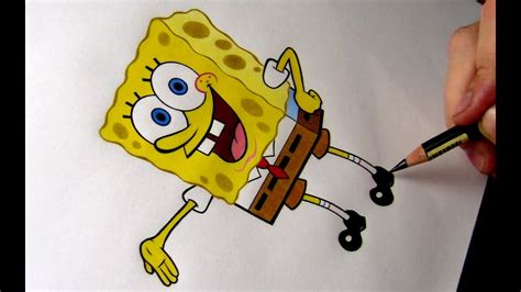 How To Draw Spongebob Characters With Color