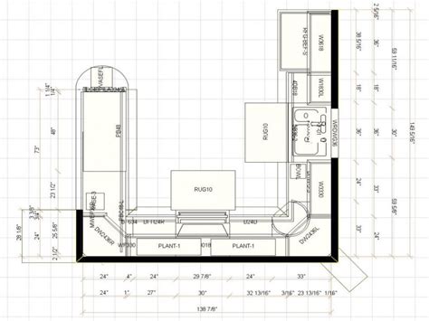Small Kitchen Design Floor Plan Floorplans Click