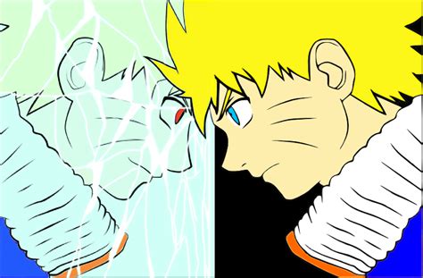 See Your Other Side Naruto Lineart Colored By