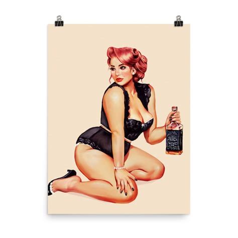 Sexy Pinup Poster Etsy