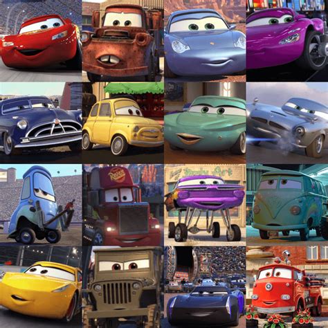 Cars Character Blitz Quiz By Thebiguglyalien