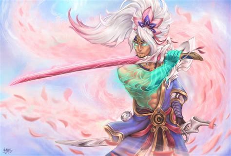 Spirit Blossom Yasuo Art That I Made For A Contest Ryasuomains