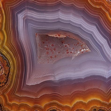 Agate Slice Texture 13 Painting By Aloke Design Fine Art America