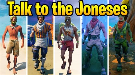 Talk To The Joneses Fortnite The Spire Quests Guide Youtube