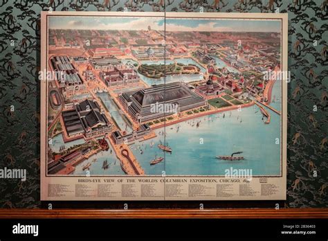 Chicago 1893 Birds Eye Hi Res Stock Photography And Images Alamy