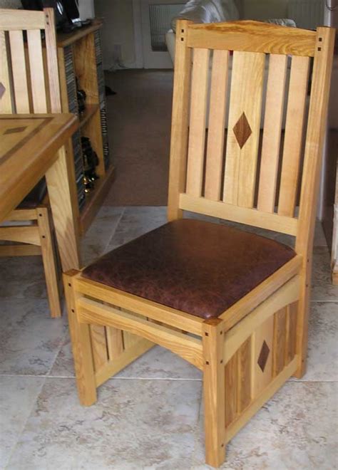 Mission oak dining room chair. Arts & Crafts Chairs and Table - Woodworking | Blog ...