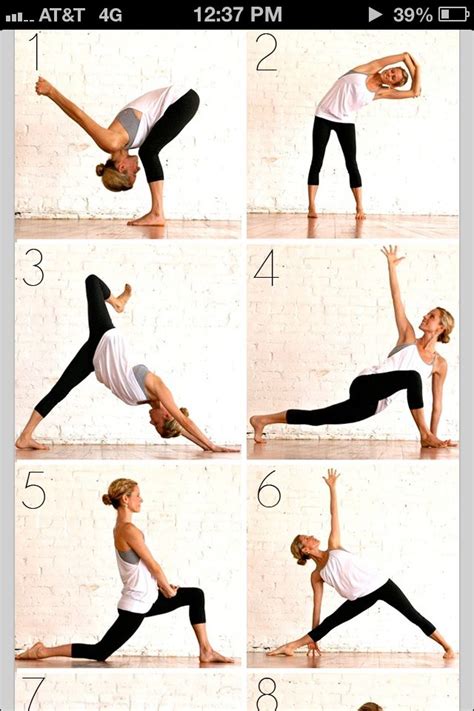 Fitness Image By Nickie Cooper Easy Yoga Workouts