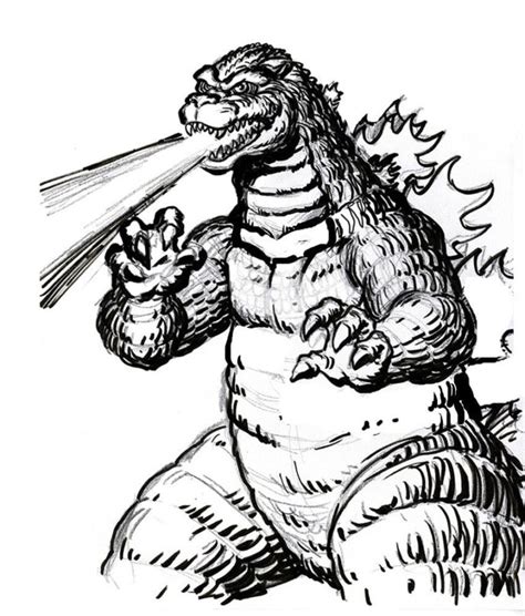 Godzilla Desenhos Para Colorir Images