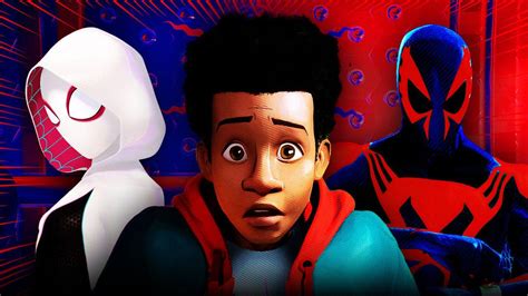 Spider Man Into The Spider Verse 2 Reveals First Look At Scary New Villain