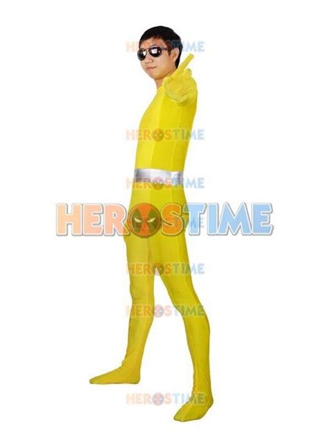 Totally Spies Costume Alex Yellow Spandex Superhero Costume Alex