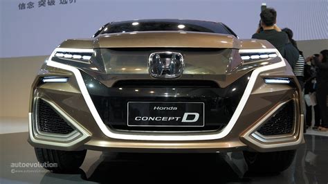 Dongfeng Honda Concept D Previews China Only Crossover At Shanghai 2015
